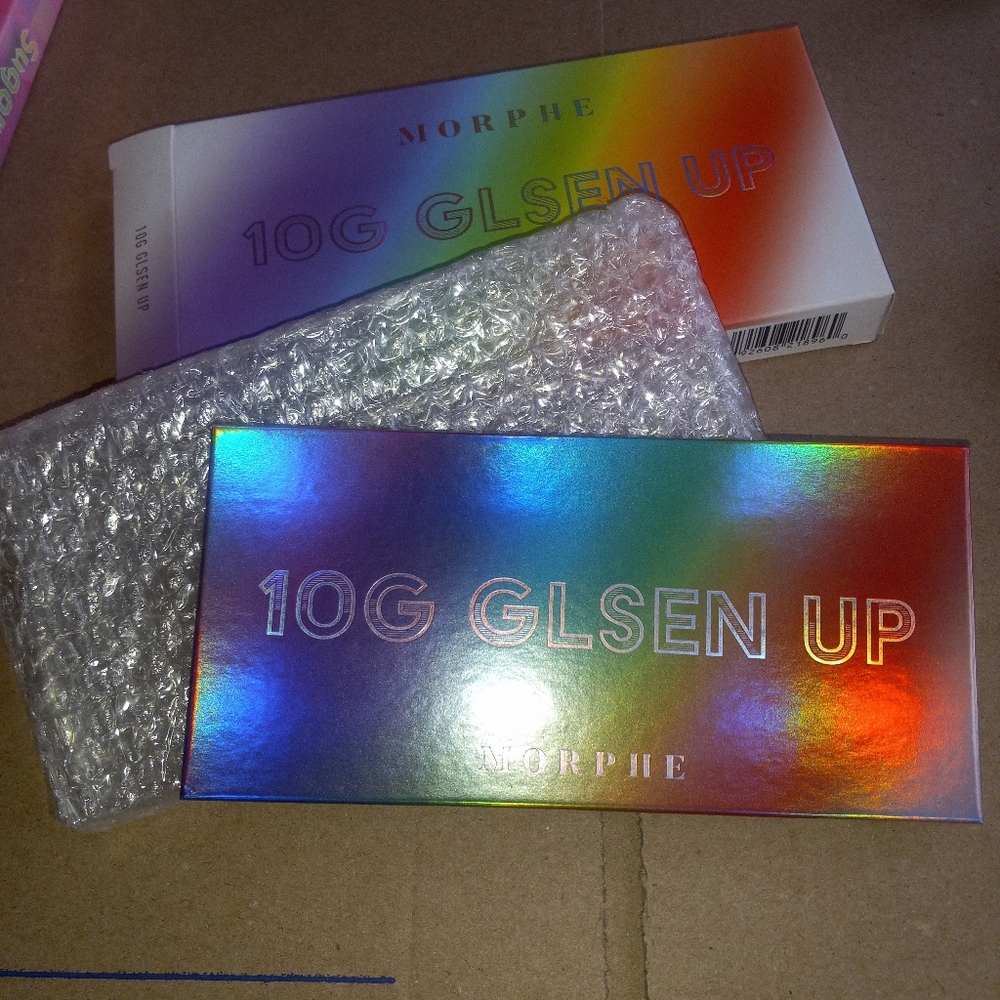 MORPHE PRIDE SET PALETTE, BRUSHES, LIP GLOSS, SETTING SPRAY BNIB